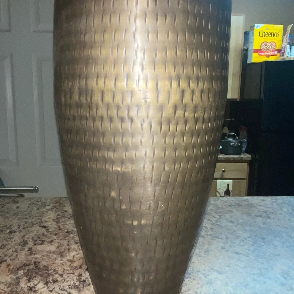 Brass vase